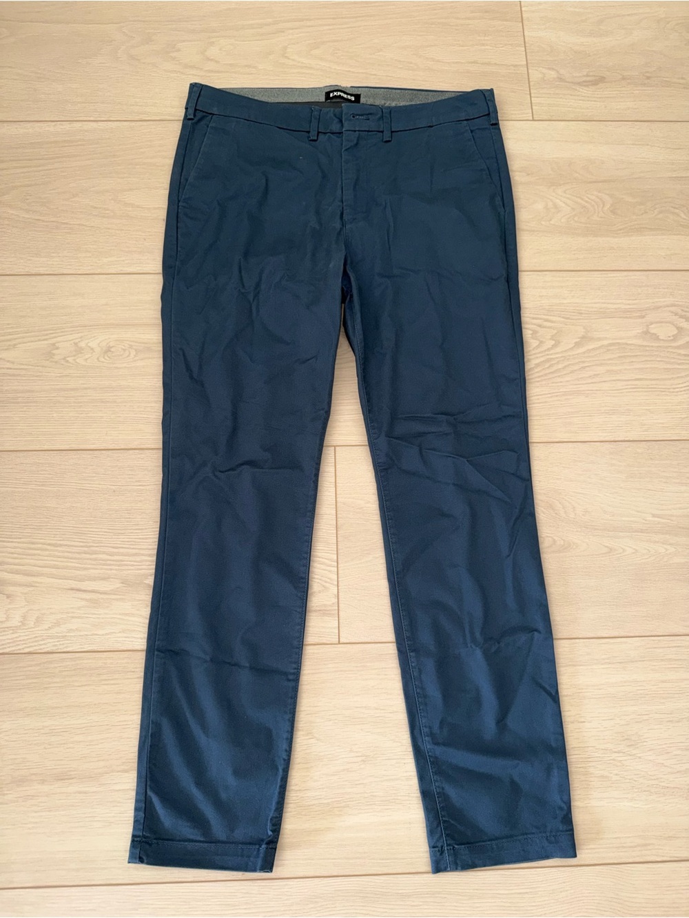 Express Men's Navy Blue Chinos